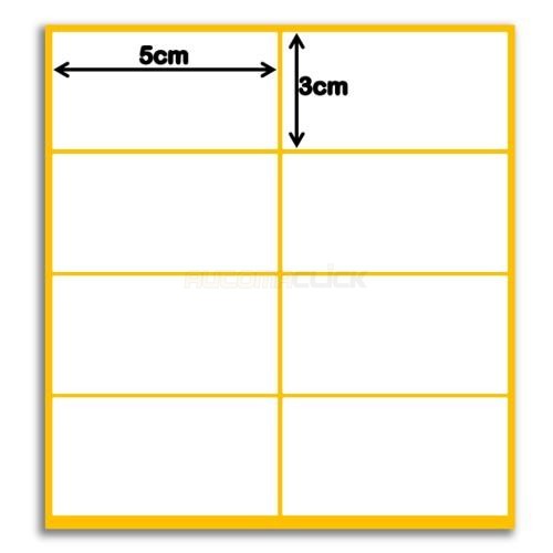 Etiquetas de BOPP Brilhante, 50mm x 30mm, 30 Bobinas Etiquetas de BOPP Brilhante, 50mm x 30mm, 30 Bobinas